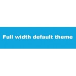 Full width default theme